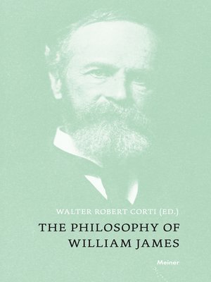 cover image of The philosophy of William James